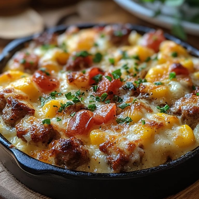 Einfacher Auflauf mit Wurst und Ei: Ein Unglaublich Ultimatives Rezept für 5 Personen