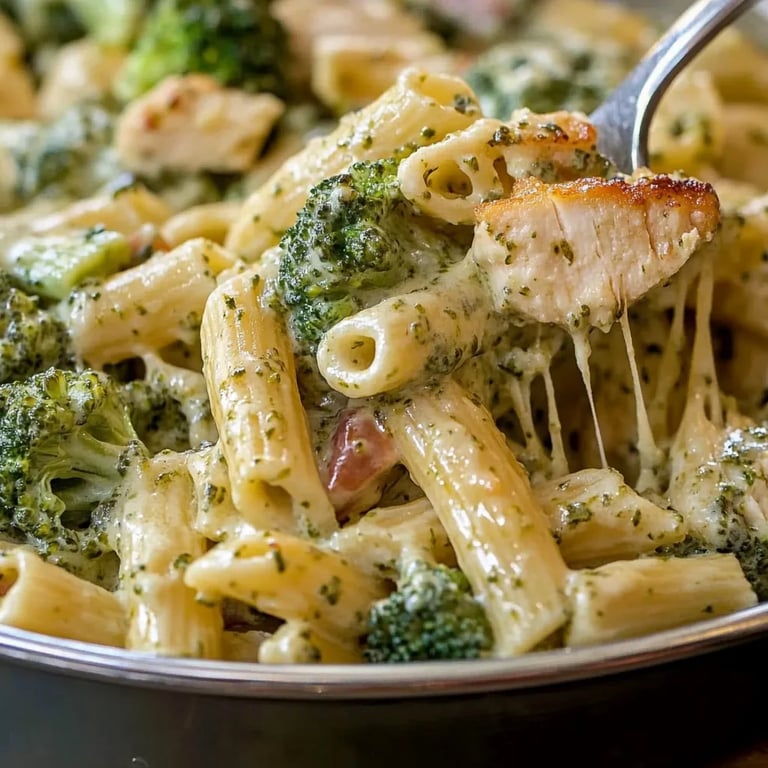 Creamy Pesto Chicken and Broccoli Pasta Bake: The Ultimate Amazing Recipe