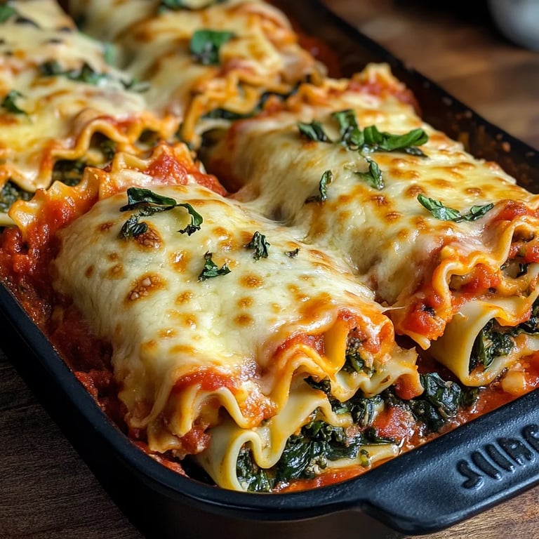 Easy Spinach Lasagna Roll-ups: An Amazing Ultimate Recipe