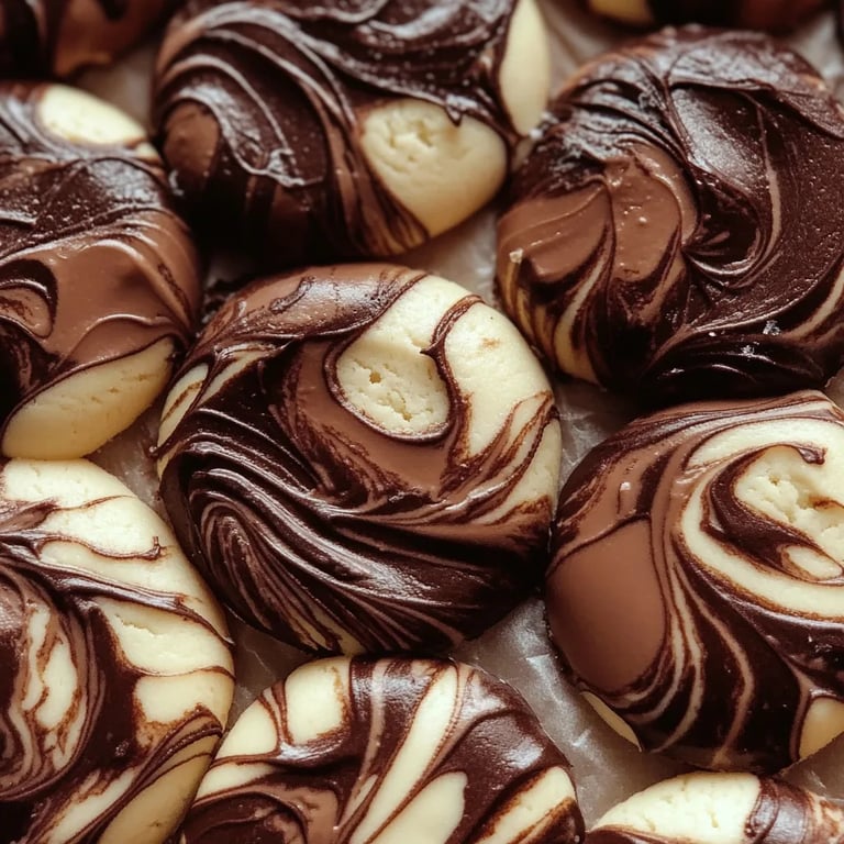 Marmorplätzchen, die im Mund schmelzen