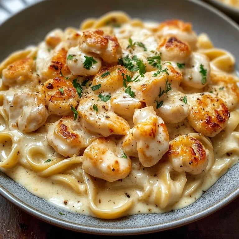 Rotini Cremoso de Frango Cajun com Alho e Mussarela: Uma Receita Incrível e Definitiva