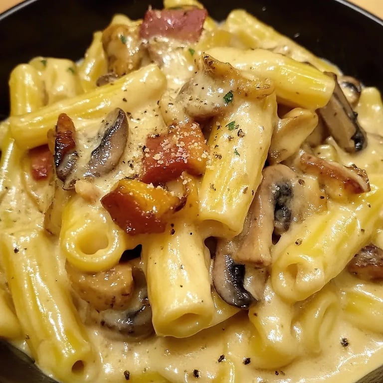 Carbonara com Cogumelos Porcini: Uma Receita Incrível e Definitiva