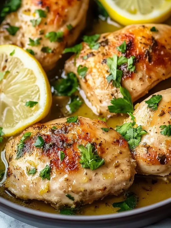 Einfaches Zitronenhähnchen