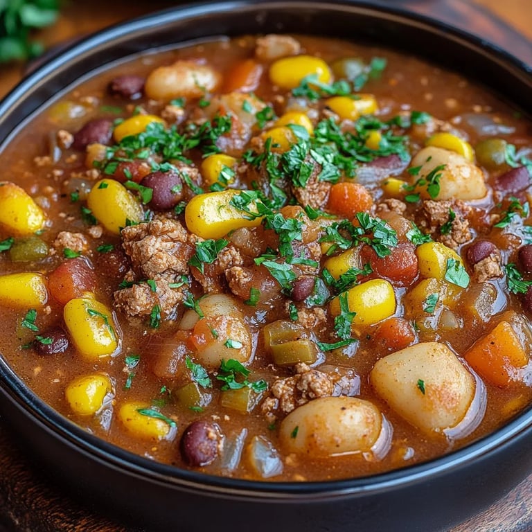 Cowboy-Eintopf aus einem Topf: Ein Unglaubliches Ultimatives Rezept für 6 Portionen