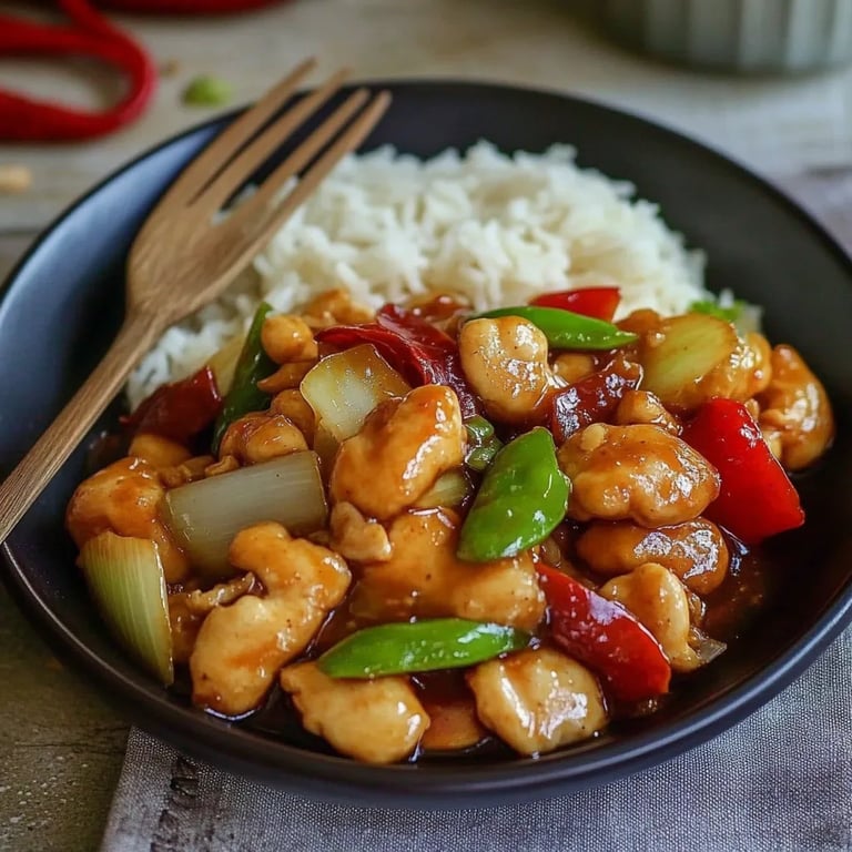 Thailändsk Cashew Kyckling: Ett fantastiskt ultimat recept