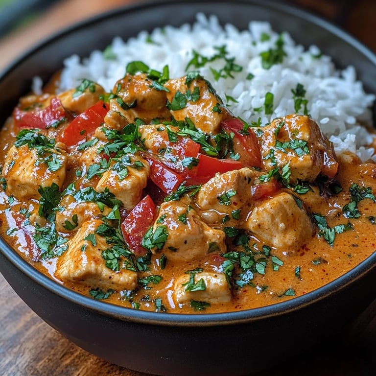 Curry de Poulet au Beurre de Cacahuète : Une Recette Incroyable Ultime