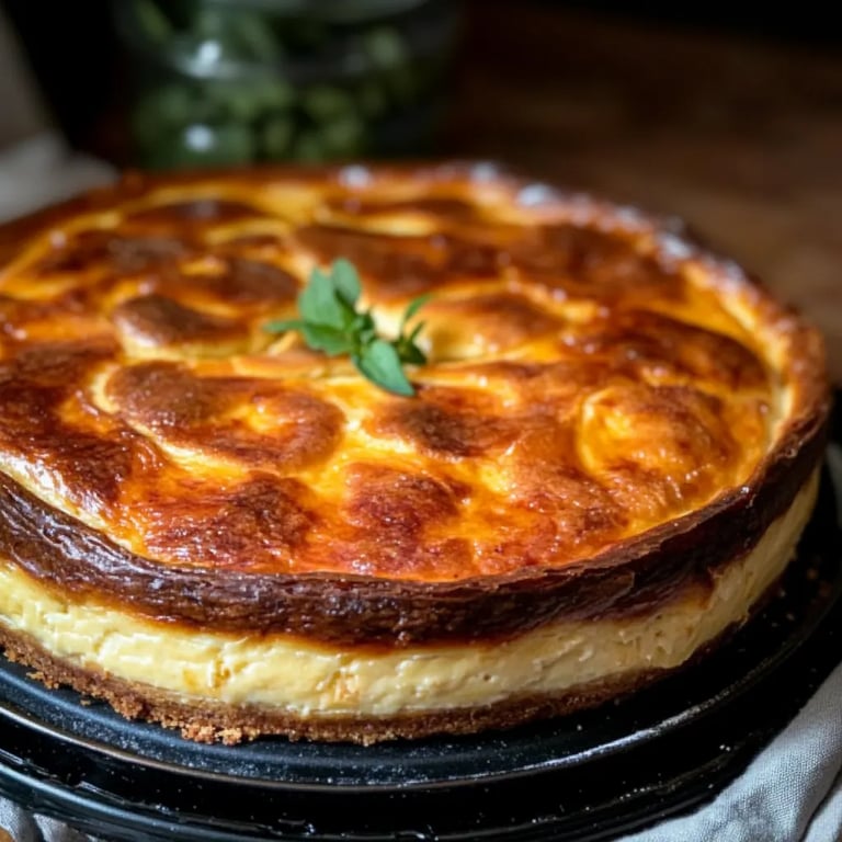 Käsekuchen ohne Boden