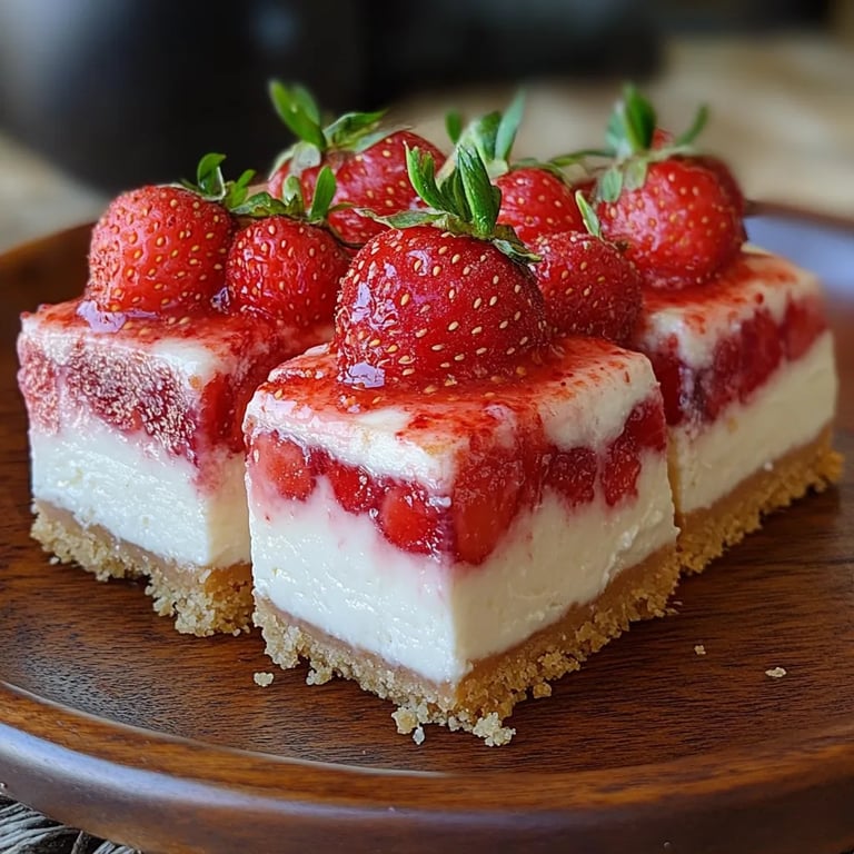 No-Bake Strawberry Cheesecake Bars: An Amazing Ultimate Recipe