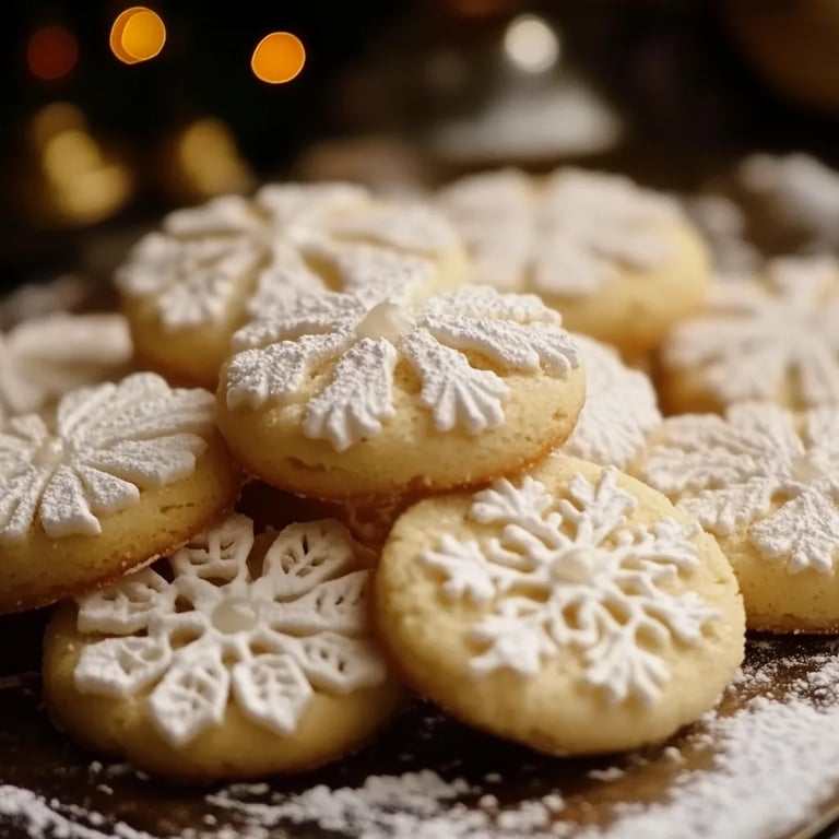 Schneeflöckchen - feine Plätzchen