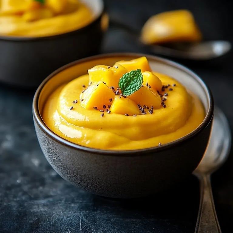 Cremige Mango-Mousse – Ein fruchtiger Traum!