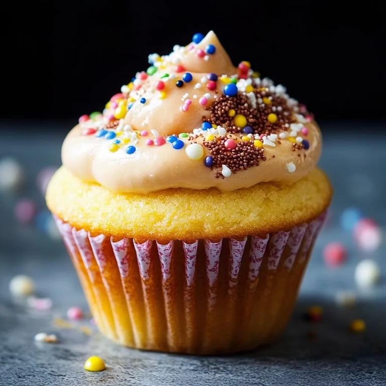 Fanta-Muffin aus fluffigem Teig