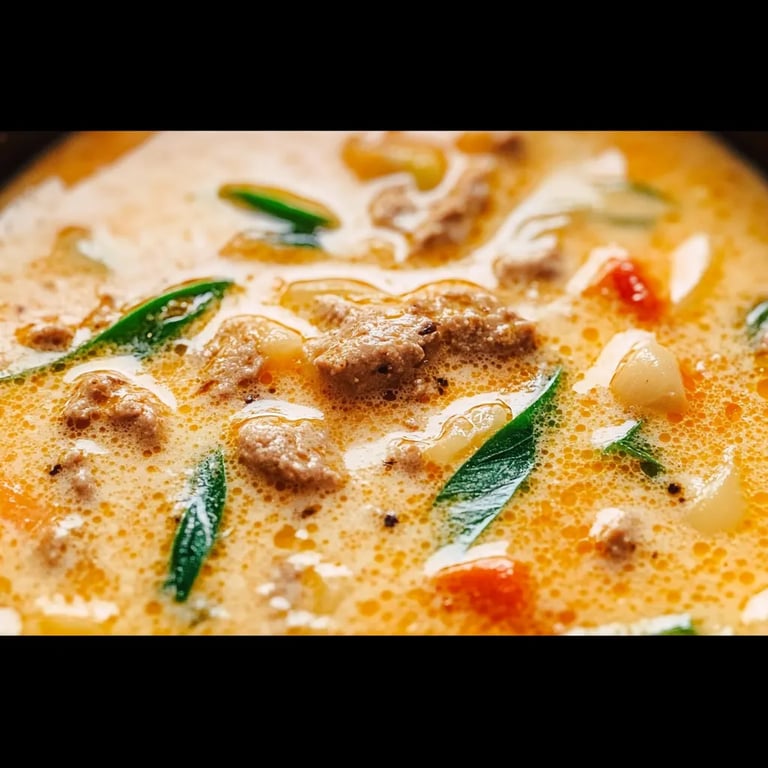 Herzhafte toskanische Suppe