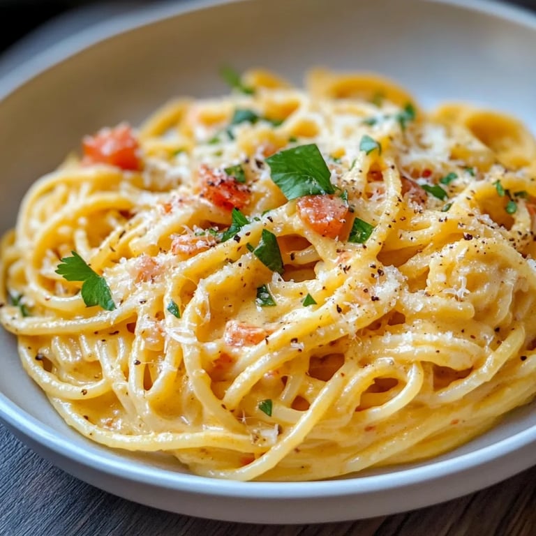 Pasta mit Thunfisch Sauce