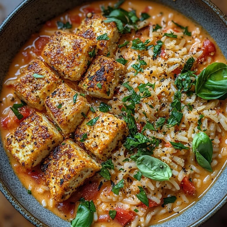 Creamy Tomato Orzo with Crispy Tofu Cutlets: An Amazing Ultimate Recipe