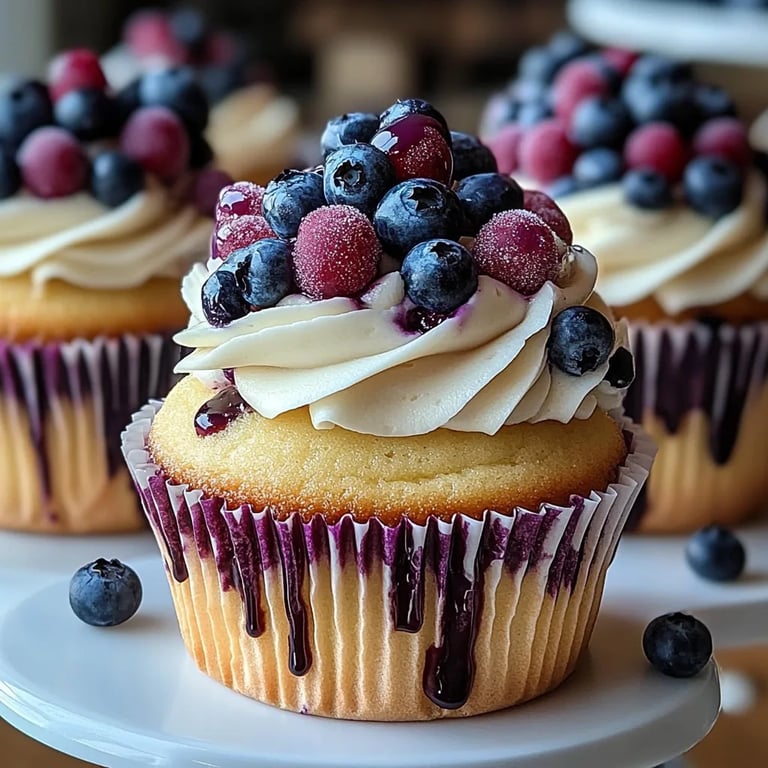 White Chocolate Blueberry Cupcakes: An Amazing Ultimate Recipe