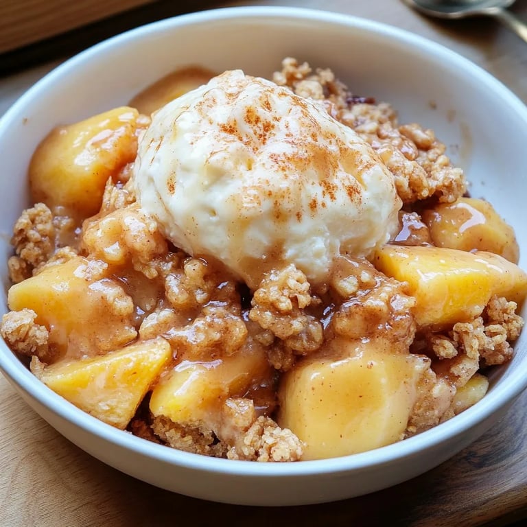 Healthy Peach Crisp: An Incredible Ultimate Recipe with 7 Amazing Ingredients