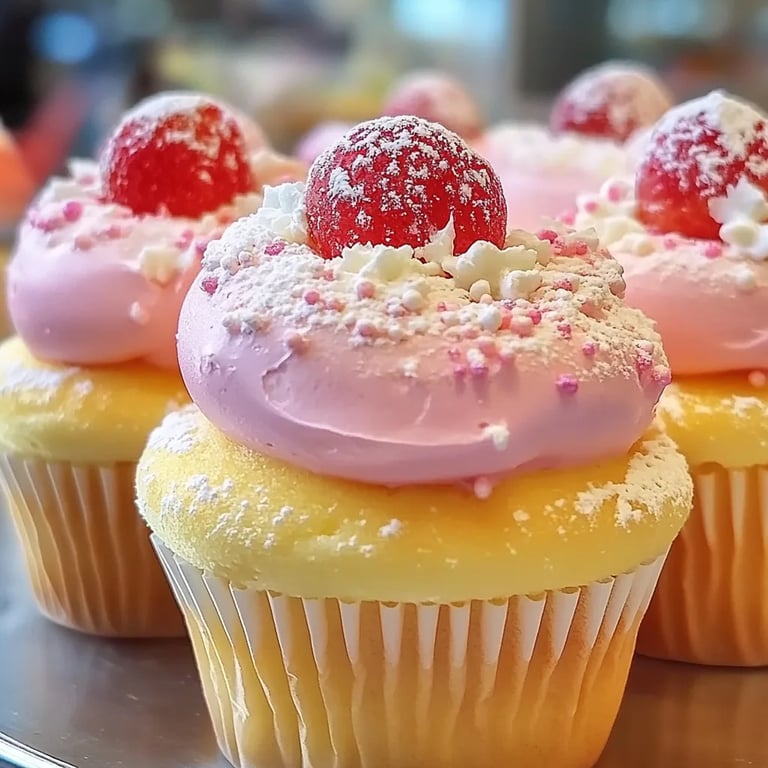 Japanese Cotton Cheesecake Cupcakes