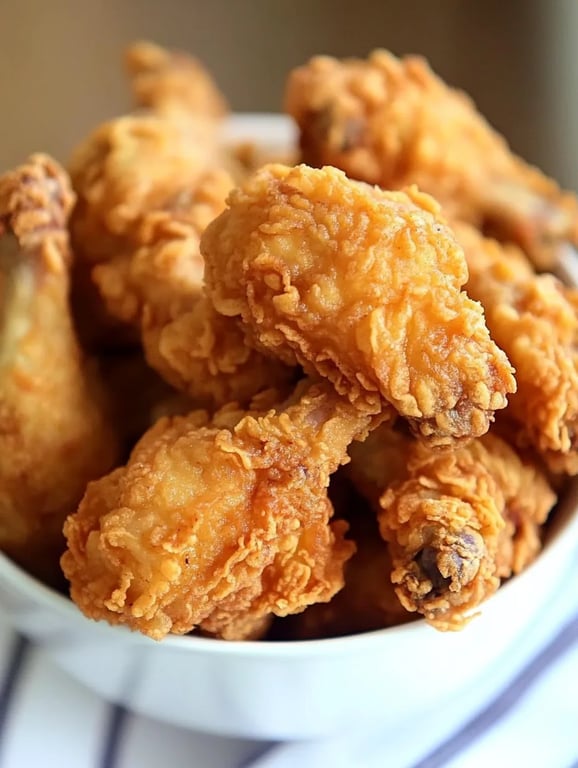 Crispy Fried Chicken - Super Easy Recipe