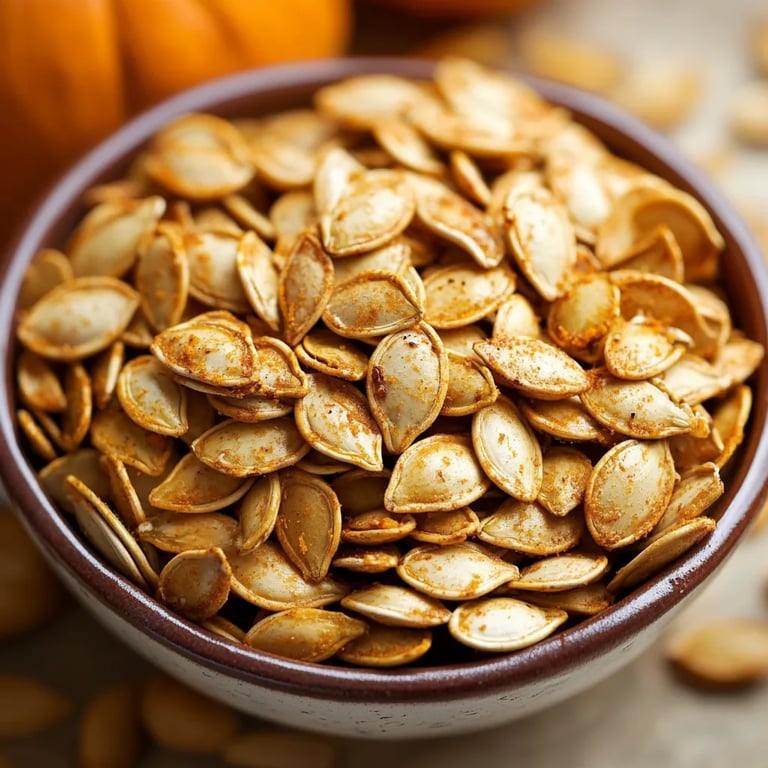 The Best Ever Roasted Pumpkin Seeds