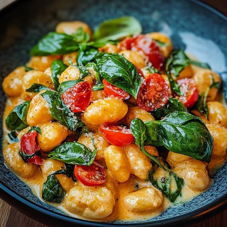Gnocchi-Pfanne mit Tomate & Spinat: Ein Unglaubliches Ultimatives Rezept