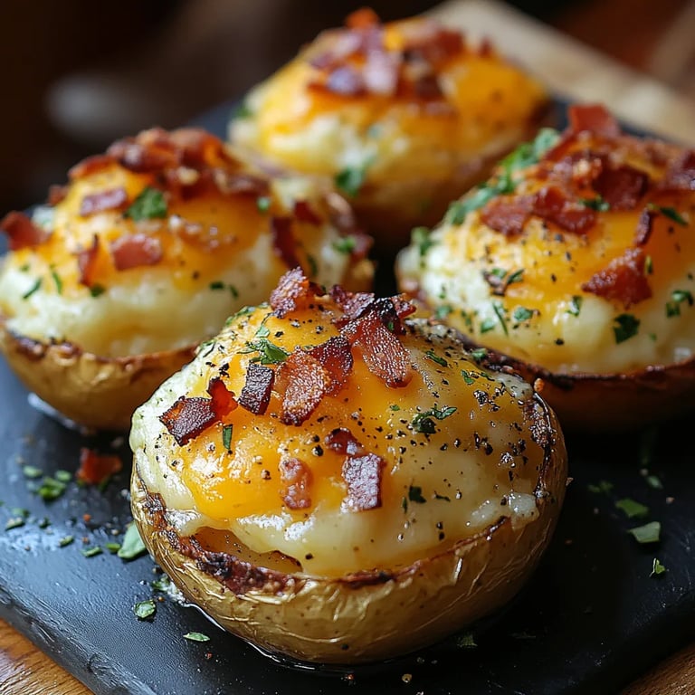 Zweifach gebackene Frühstückskartoffeln mit Belag: Ein Unglaubliches Ultimatives Rezept