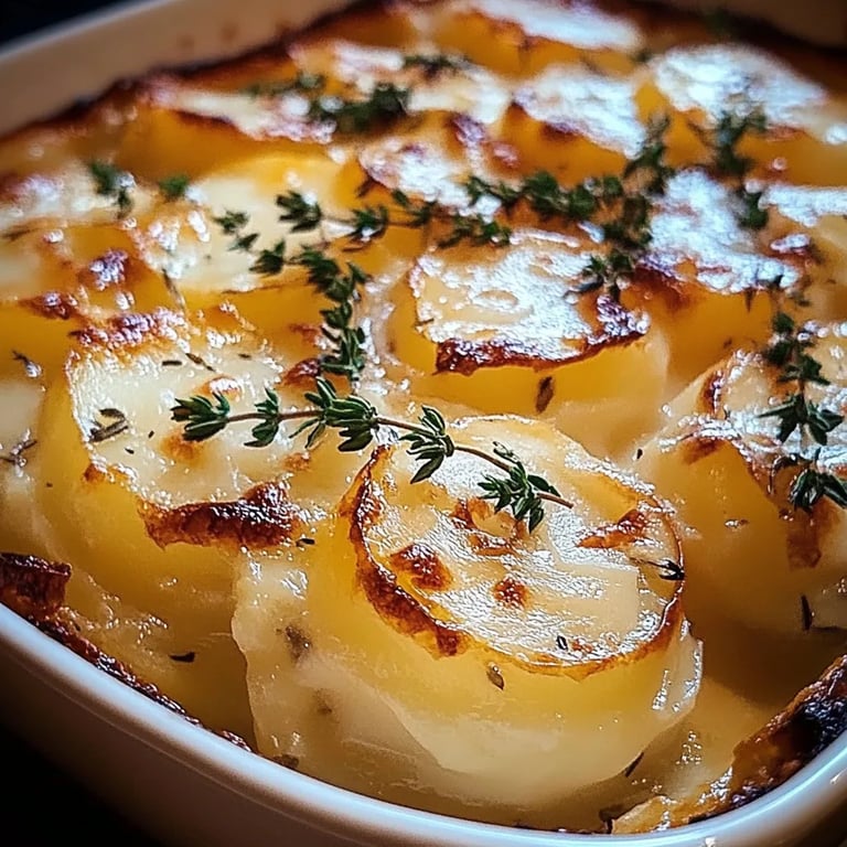 French Onion Potato Bake