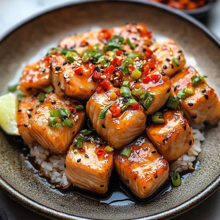 Thai Sweet Chili Air Fryer Salmon Bites: An Incredible 7-Step Recipe