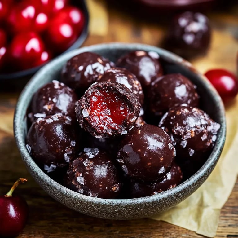Cherry Bourbon Balls