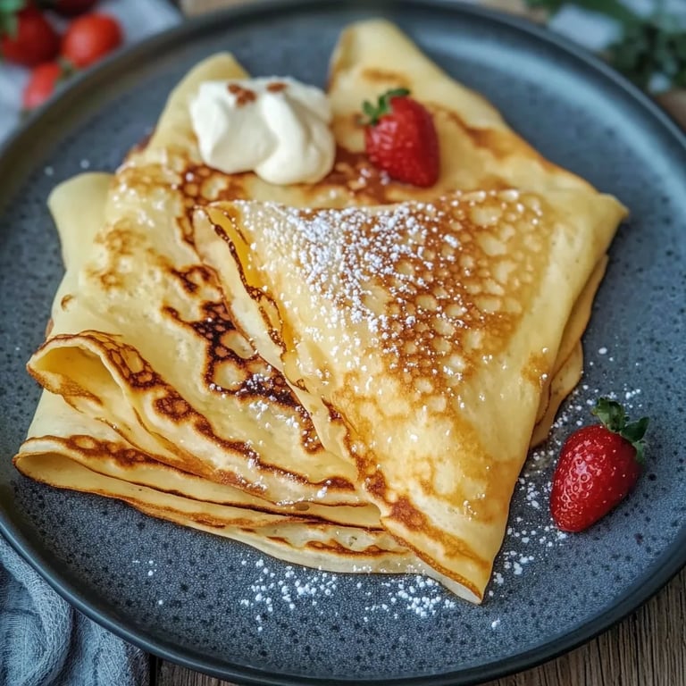 Fluffige Crêpes