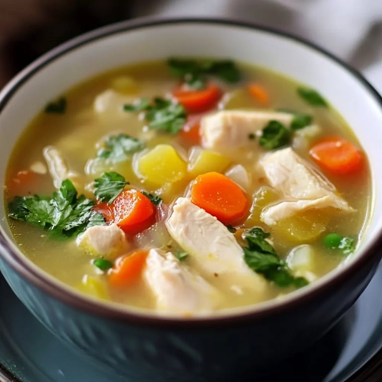 ABC Soup (Chicken & Veggie Soup)