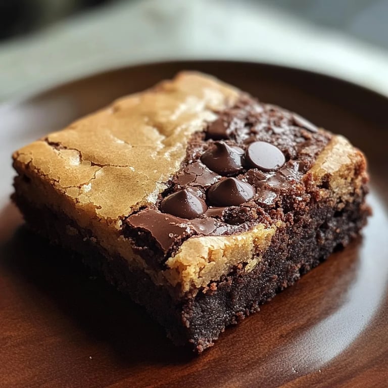 Brookies-Kekse – Browned Butter Blondie