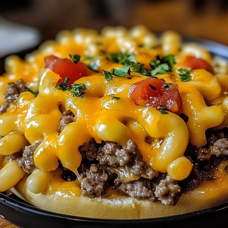 Cheeseburger-Auflauf