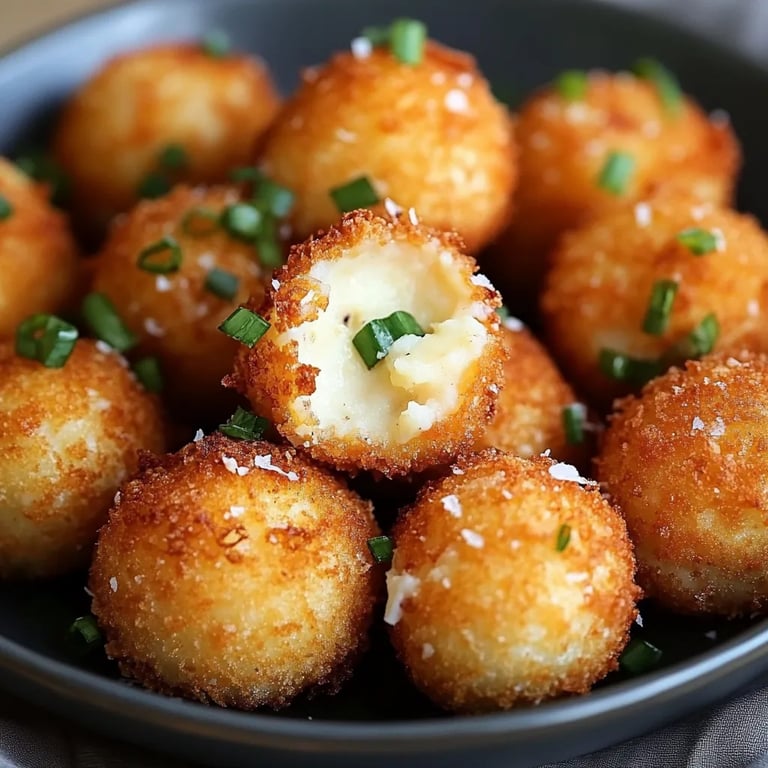 Easy Fried Mashed Potato Balls