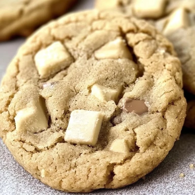 Weiße Schokoladen Cookies