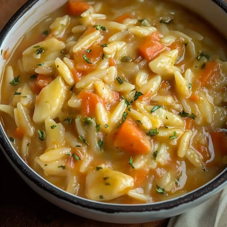Veggie Orzo