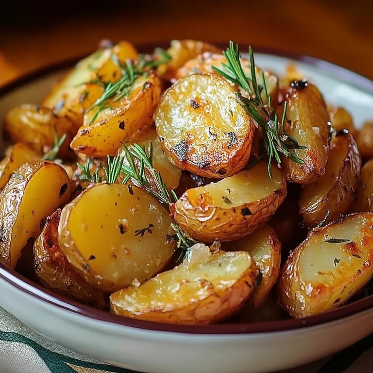 Pommes de Terre Rôties au Four : Un Accompagnement Incroyable Ultime