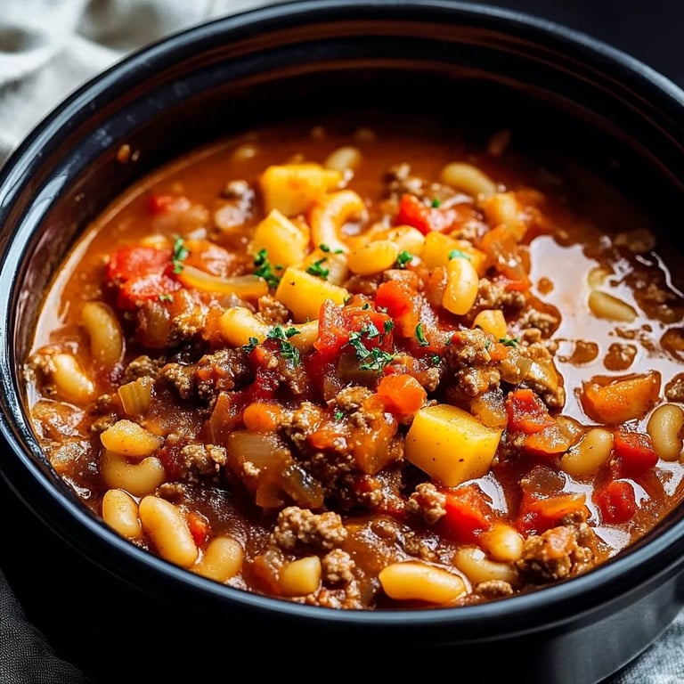 Crock Pot Goulash