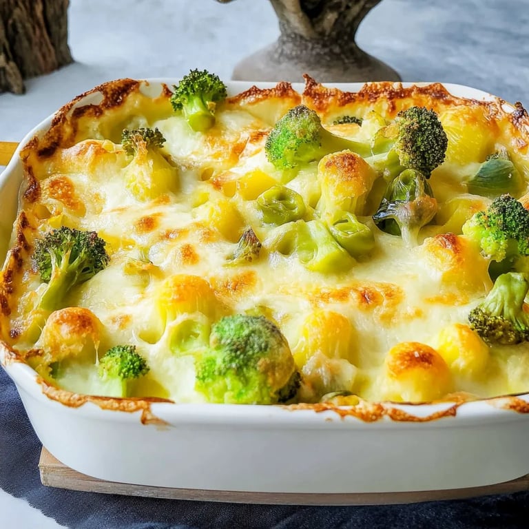 Rosenkohl-Kartoffel-Auflauf