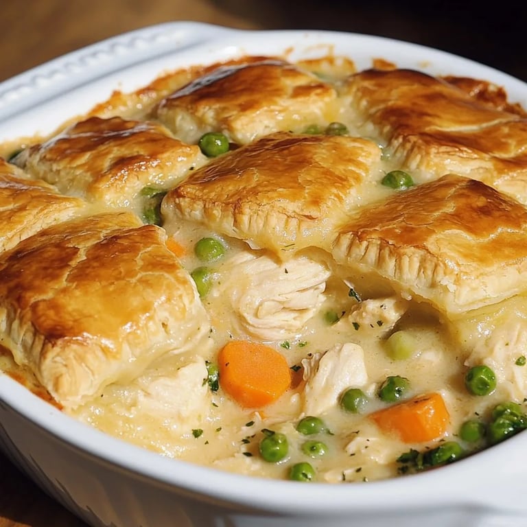 Homemade Chicken Pot Pie Casserole