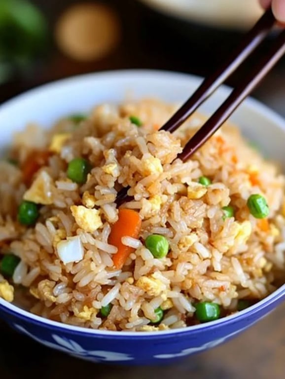Easy Egg Fried Rice Just Like Chinese Takeout