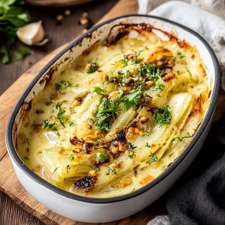 Spitzkohl aus dem Ofen