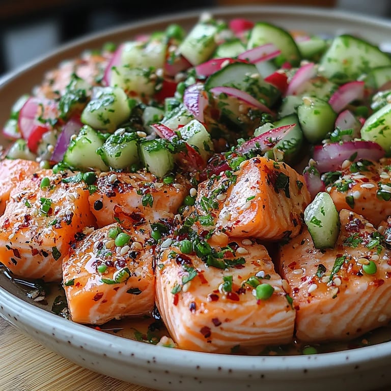 Ensalada Saludable de Salmón: Una Increíble Receta Última