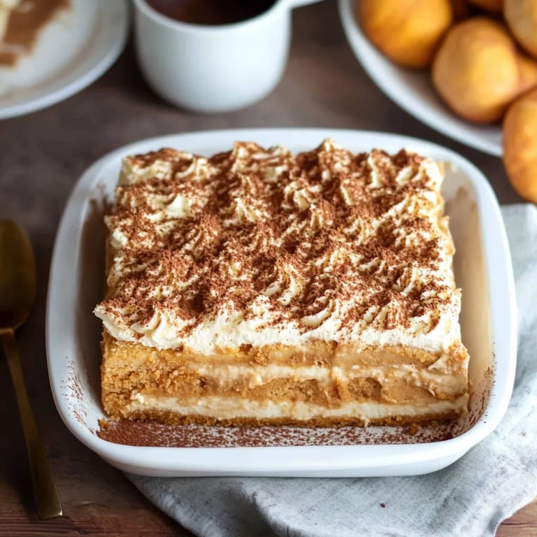Creamy Pumpkin Tiramisu