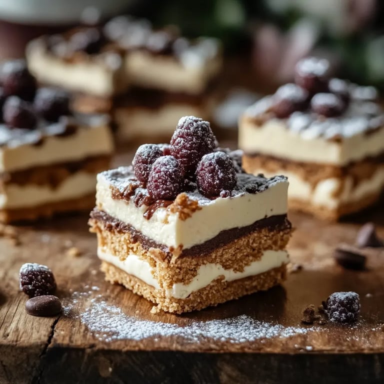 Gebackener Weißer Schokoladen-Käsekuchen