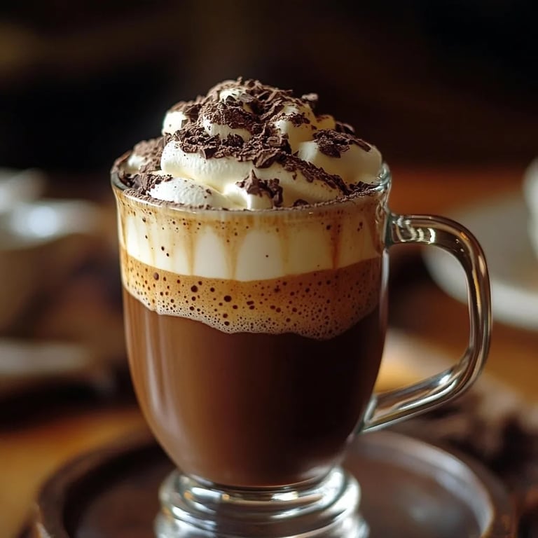 Hot Chocolate Floats