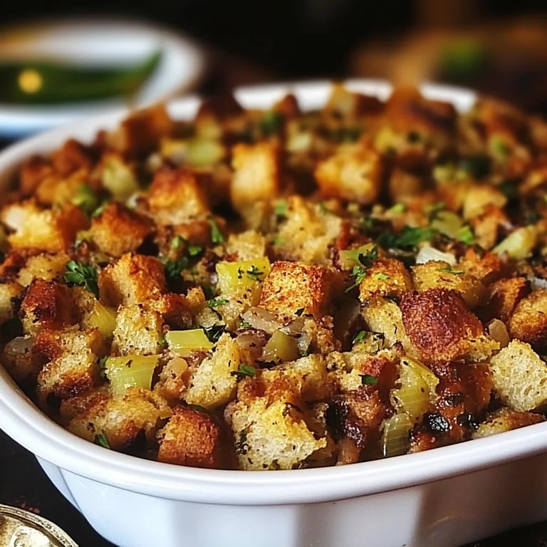 Perfect Homemade Stuffing for the Holidays