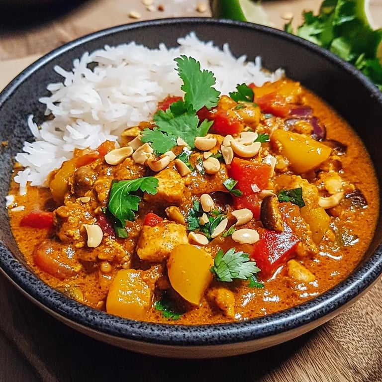 Kürbis Curry mit Linsen & Kokosmilch