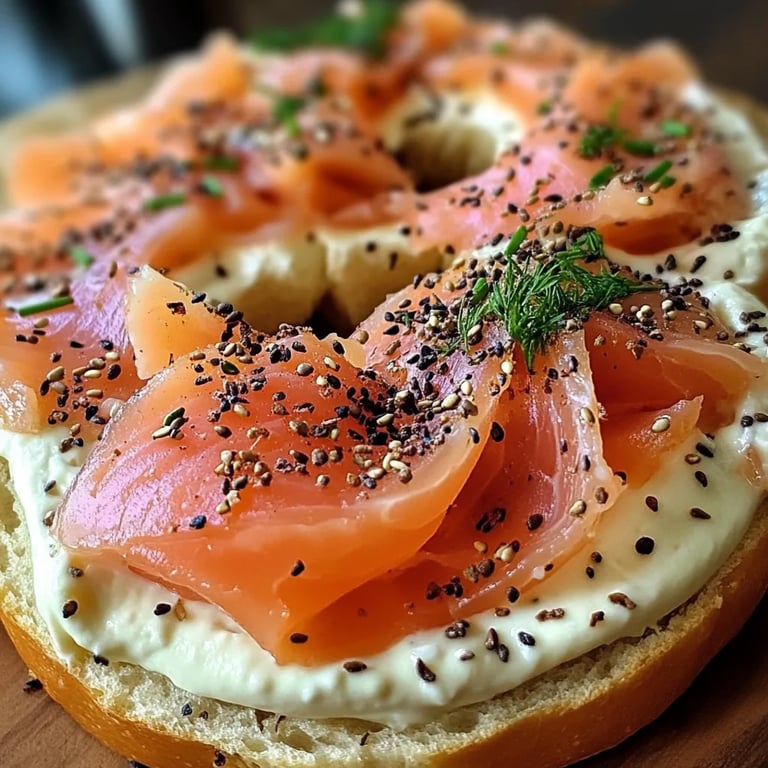 Smoked Salmon Bagel Dip