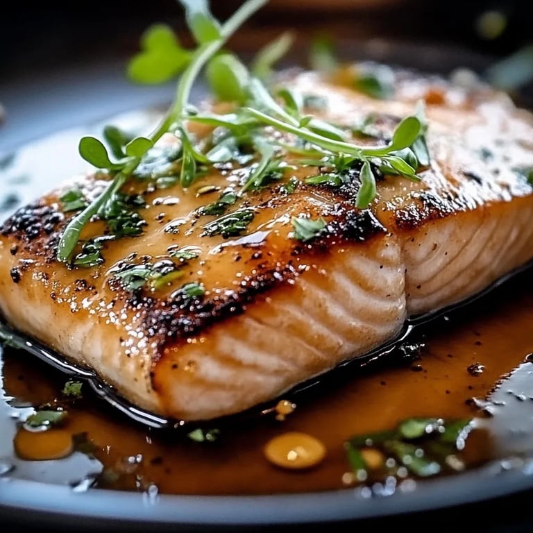 Honig Lachs aus dem Ofen