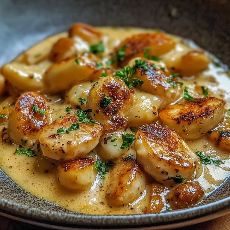 Peitos de Frango com Molho de Queijo e Alho: Uma Receita Incrível e Essencial